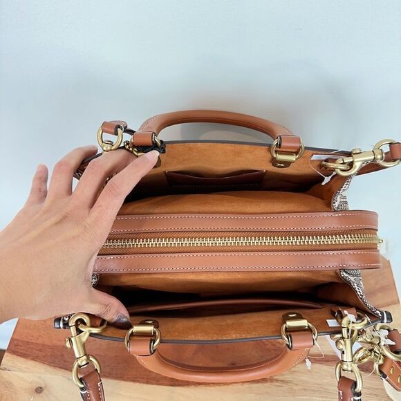 NWT Disney X Coach Rogue 25 With Mickey Mouse And Friends - Picture 9 of 15